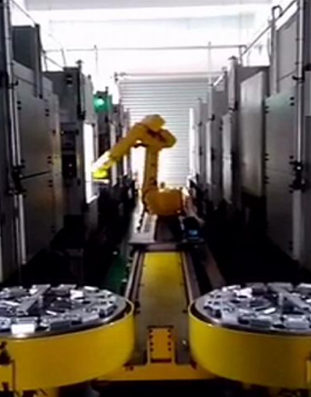 機器人上下料